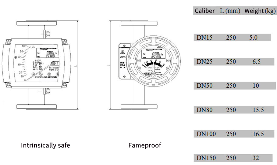 Variable Area Flowmeters M6 Head2