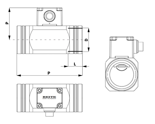 Plastic Impeller Flowmeter1