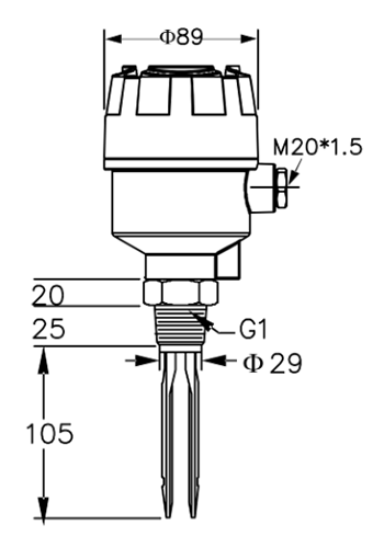 Tuning Fork Switch