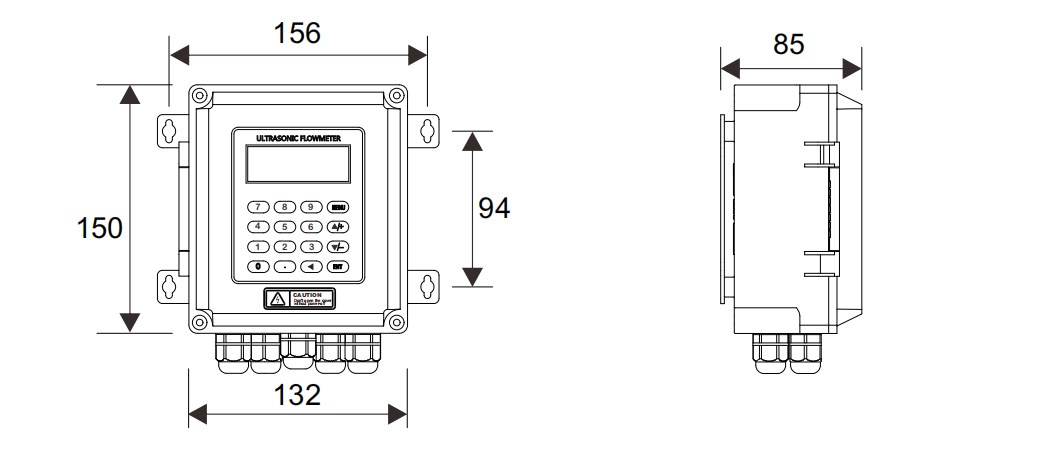 Heat Meter Ultrasonic Flowmeter